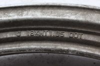 Hinterradfelge Gussrad 18x1.85 Scheibenbremse Suzuki RG 80 Gamma NC11A 85-95