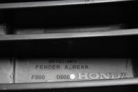 Reflector indicador del soporte de la matrícula Honda CBR 650 RA E-Clutch 24-24