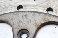 Remschijf geperforeerd achterwiel rem remsysteem BMW F 650 GS R13 00-00