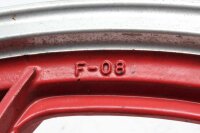 Vorderradfelge Gussrad 1.85x18 rot vorne MT 1.85x18 Yamaha RD 250 LC 4L1 80-83