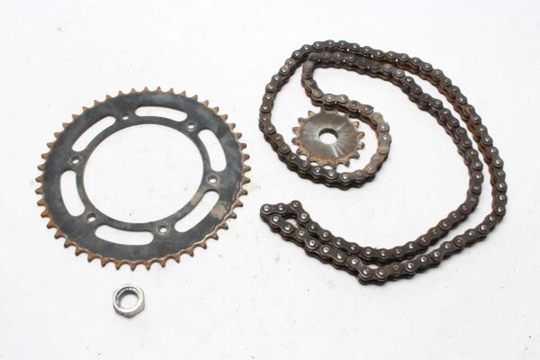 Ketjusarja ketjupyörä ketjupyörä hammaspyörä käyttöketjusarja BMW F 650 GS R13 00-00