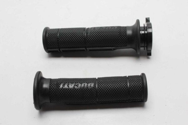 Poignées de guidon Poignées en caoutchouc gauche droite Poignée daccélérateur Ducati Scrambler 803 Icon 22-22