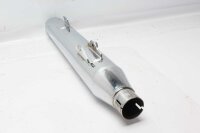 Avgasdämpare krom Harley-Davidson Dyna Fat Bob 1690 FXDF 14-14