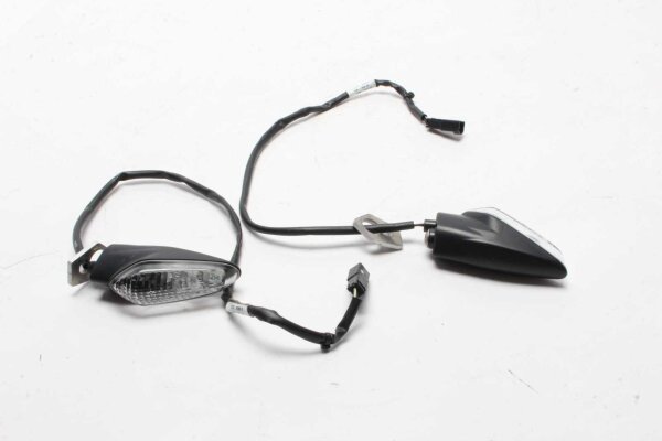 Par de intermitentes LED traseros izquierdo y derecho tintados transparentes Ducati Panigale 1299 17-17