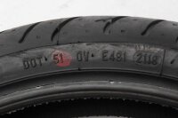 Motorcykeldæk 120/70 ZR17 fordæk Metzeler Roadtec Z6 Touring Reifen universell