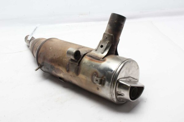 Auspuff Endtopf links Schalldämpfer Abgasführung Halter BMW F 650 GS R13 00-00