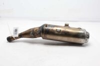 Auspuff Endtopf links Schalldämpfer Abgasführung Halter BMW F 650 GS R13 00-00