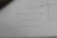 Panel lateral izquierdo delantero orificio protector ABS blanco Ducati 848 848 Evo 12-12