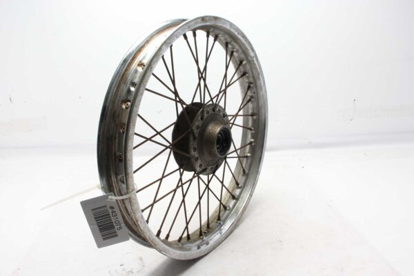 Egerfælg forreste tromlebremsenav 1,85x18 Yamaha RD 250 DX 1A2 76-79