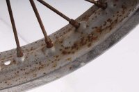 Spoked rim front wheel drum brake wheel hub front Yamaha RD 125 D-DX AS3 73-75