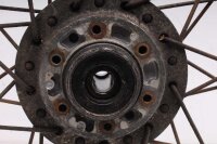 Spoked rim front wheel drum brake wheel hub front Yamaha RD 125 D-DX AS3 73-75