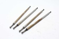 Työntötangot vasemman nokka-akselin...