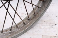 spoked rim front front wheel hub brake drum Yamaha RD 125 D-DX AS3 73-75