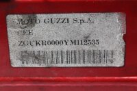 Telaio principale sezione centrale traversa rossa Moto Guzzi V 11 Sport KR 99-03