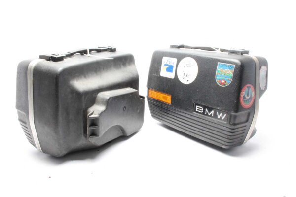 Sivulaukkusarja tavaralaatikko vasen oikea BMW R 100 GS 247E 0473 86-96