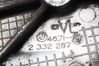 Fodstøttebeslag, bæreplade, forreste venstre, montering BMW K 1200 LT K2LT 99-03