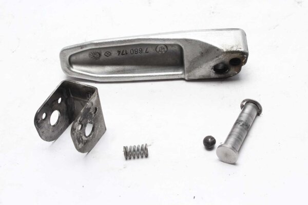 Soporte completo para el reposapiés trasero derecho del pasajero, juego completo BMW K 1200 S K12S K40 04-08