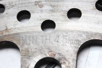 Borrad bromsskiva fram, 4,5 mm bromsbeläggsmontering BMW R 1100 S R11S 98-06