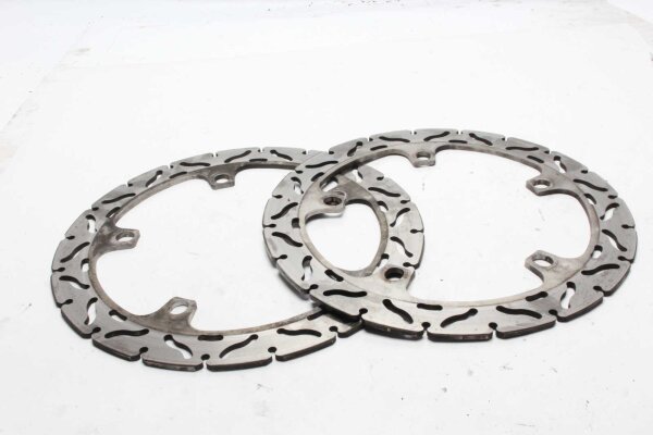 Geboorde remschijven voor links rechts set 5mm TM-C29 BMW K 1200 LT K2LT 99-03