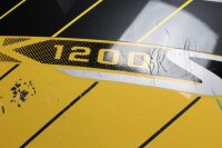 Right side panel cover, black/yellow BMW K 1200 S K12S K40 04-08