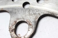 Disco freno anteriore forato, disco singolo, minimo 4,5 mm BMW R 1100 S R11S 98-06