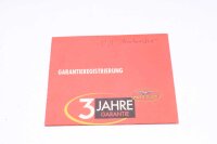 Takuuvihko, rekisteröintivihko, tukivihko Moto Guzzi V 11 Sport KR 99-03