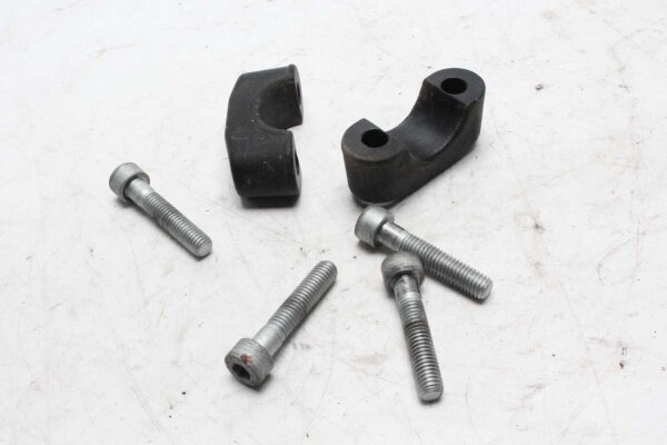 Kolmoiskiristimet, ohjaustangon kiristimet, sarja vasemmalle ja oikealle, mukana BMW K 1200 LT K2LT 99-03