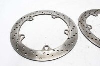 Borede bremseskiver foran venstre og højre, ventilerede BMW K 1200 LT K2LT 99-03