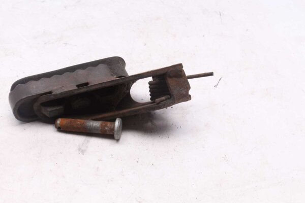 Reposapiés delantero derecho con almohadilla de goma para el pedal y juego de muelles BMW F 650 GS R13 00-03