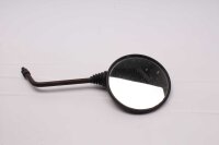 Left-hand round rearview mirror, handlebar mirror,...