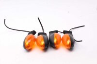 Framblinkersset, vänster och höger, orange, universal Ducati universell