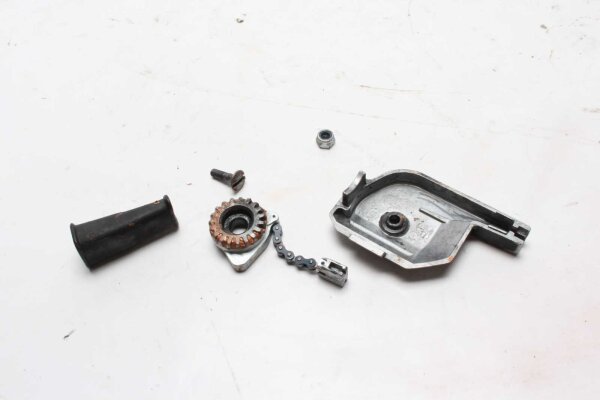 Gaszug Umlenkung Kettenrad Seilzugführung Vergaserzug BMW R 100 S 0376 79-80