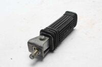 Front right drivers footrest, rubber ribbed profile mount...