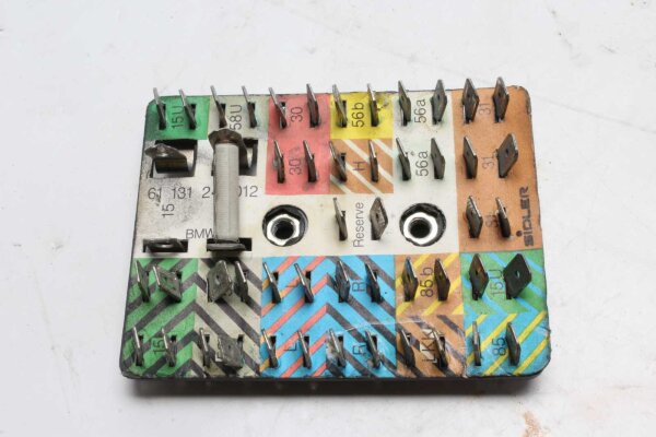 Säkringsbox, säkringsbox, batterielektrik BMW R 100 S 0376 79-80