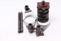 Shift drum, shift forks, guide rails, shifting mechanism...