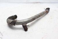 Exhaust manifold, exhaust pipe, heat shield, front left...