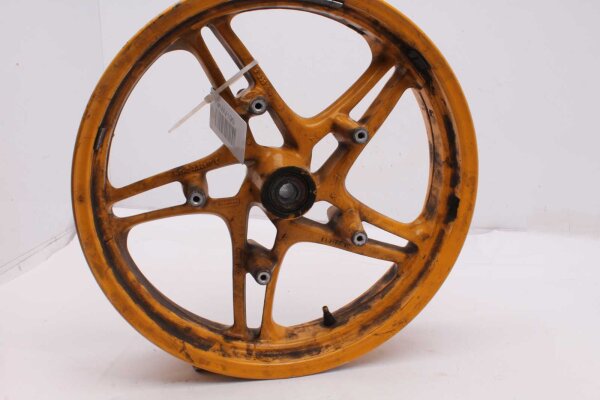 Fælg 21.50x17 egerhjul navaksel for gul BMW R 1100 S R11S 98-06