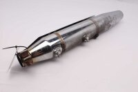 Exhaust muffler catalytic converter chrome exhaust system Harley Davidson universell