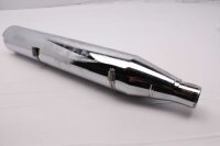 Marmitta di scarico, catalizzatore, silenziatore, cromato Harley Davidson universell