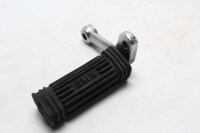 Footrest, rider mount, rubber, front left, ribbed mount...