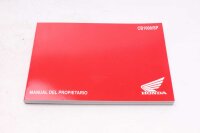 Bruksanvisning, manual, användarmanual Honda CB 1000 Hornet SP 25-25