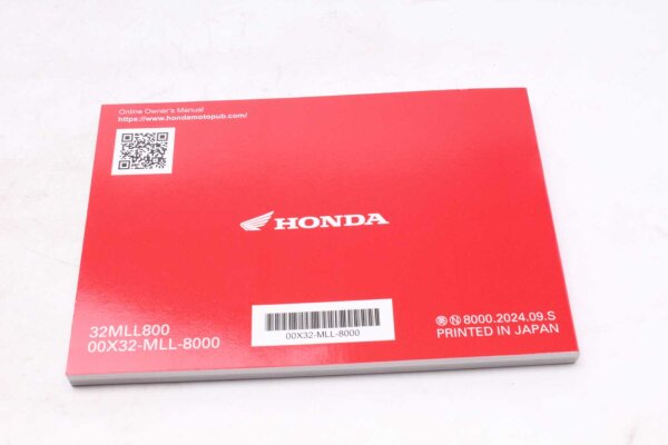 Käyttöohjeet Kuljettajan käsikirja 00X32-MLL-8000 Honda CB 1000 Hornet SP 25-25