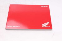 Bruksanvisning Förarhandbok 00X32-MLL-8000 Honda CB...