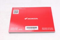 Käyttöohjeet Kuljettajan käsikirja 00X32-MLL-8000 Honda CB 1000 Hornet SP 25-25