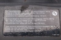 Rear fender mud flap splash guard fender BMW F 650 GS R13 00-03