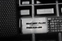 Betræk til passagersæde bagsæde 77300-MJW-J010 Honda CBR 500 RA 24-24