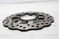 Rear brake disc, drilled, ABS ring Kawasaki VERSYS 650 KLE650D LE650C 10-14