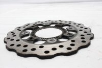 Rear brake disc, drilled, ABS ring Kawasaki VERSYS 650 KLE650D LE650C 10-14