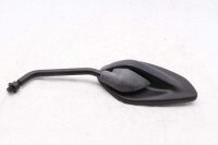 Achteruitkijkspiegel, zwart, rechthoekig, met schroefdraad, spiegelarm, achteruitkijkspiegel Ducati universell