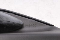 Achteruitkijkspiegel, zwart, rechthoekig, met schroefdraad, spiegelarm, achteruitkijkspiegel Ducati universell